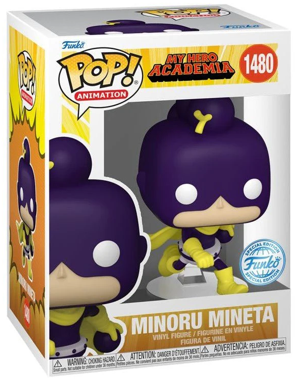 Funko POP! Animation: My Hero Academia - Minoru Mineta #1480 Special Edition Vinyl Figure