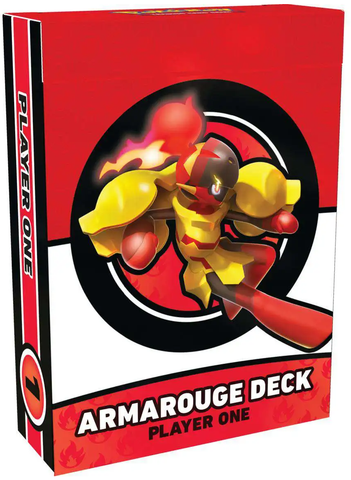 Pokemon Battle Academy 2024 - Armarouge Deck Player One - 60 Cards (Includes Armarouge EX)