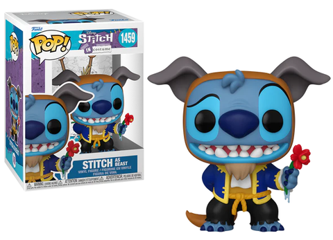 Funko POP! B: Disney Stitch in Custume - Stitch as Beast #1459 Vinyl Figure