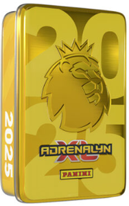 2024-25 Panini Adrenalyn XL Premier League Cards Mega Tin - Yellow (56 Cards + 3 LE)