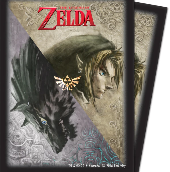 Ultra Pro Standard Size Card Sleeves The Legend Of Zelda Twilight Princess 65ct