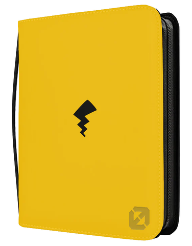 Evoretro - 9 Pocket Shield + Toploader Binder - Yellow