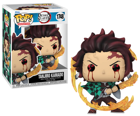 Funko POP! Animation: Demon Slayer - Tanjiro Kamado (Sun Breathing) #1748 Vinyl Figure