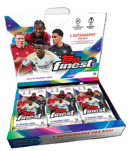2024 Topps Finest UEFA Club Competition Soccer Hobby Box