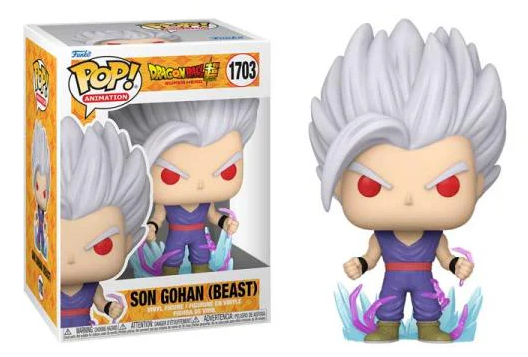 Funko POP! Animation: Dragon Ball Super - Son Gohan (Beast) #1703 Vinyl Figure (Box Wear)