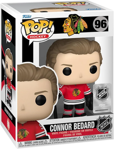 Funko POP! Hockey: Chicago Blackhawks Red Jersey - Connor Bedard #96 Vinyl Figure