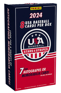 2024 Panini USA Baseball Stars And Stripes Hobby Box