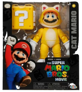 Super Mario Bros. Movie 5" Figure - Cat Mario [Jakks Pacific]