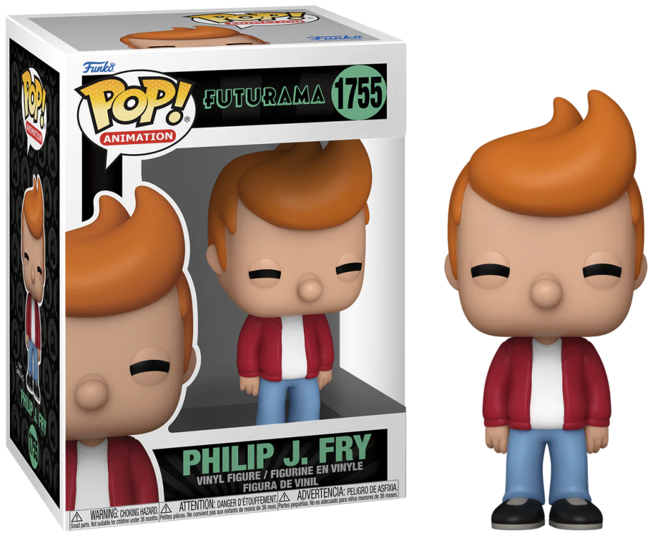 Funko POP! Animation: Futurama - Philip J. Fry Vinyl Figure