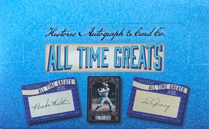 2024 Historic Autographs All Time Greats Baseball Hobby Box