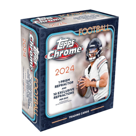 2024 Topps Chrome Football Mega Box