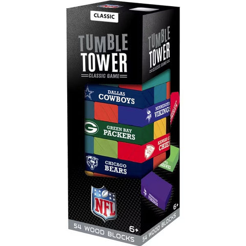 MasterPieces Classic Tumble Tower Game NFL All Teams