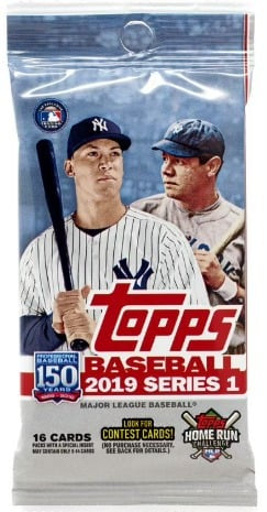 2019 Topps Series One Baseball Retail Pack