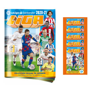 2020-21 Panini LA Liga Stickers – Starter Pack (Album + 30 Stickers)