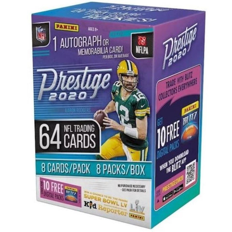 2020 Panini Prestige Football Blaster Box