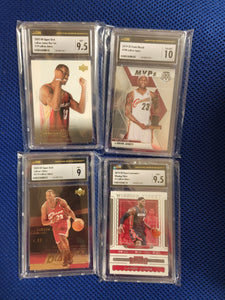 Lebron James - CGC GRADED NBA Basketball Card REPACK - 1x Sports Card Single (Graded 9 to 10 , Randomly Selected, Stock Photo - May Not Get Cards In Picture, Used as an Example Only)