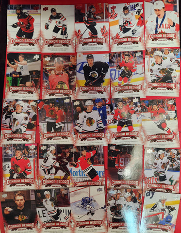 2023-24 Upper Deck Connor Bedard Collection RC Rookie Year Sports Card Single - You Pick and Choose