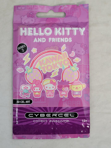 Cybercel Trading Cards -  Hello Kitty And Friends Kawaii Tokyo Series 2 Booster Pack