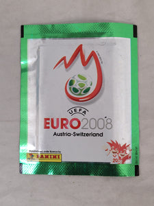 2008 Euro Austria-Switzerkland Panini Soccer Sticker Packet (5 Stickers Per Pack)
