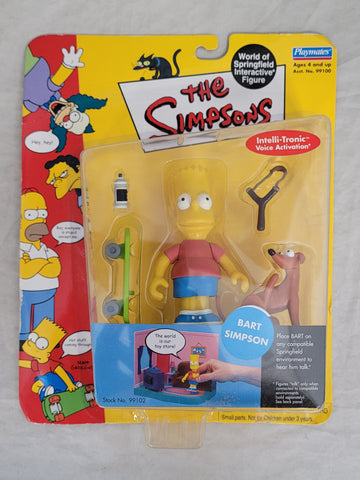 Simpsons World of Springfield Interactive Figure - Bart Simpson (Box Wear)