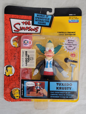 Simpsons World of Springfield Interactive Figure - Tuxedo Krusty (Box Wear)