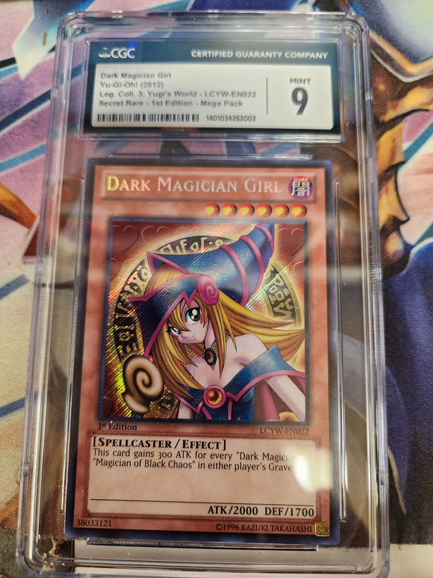 Graded Yu-Gi-Oh! Cards