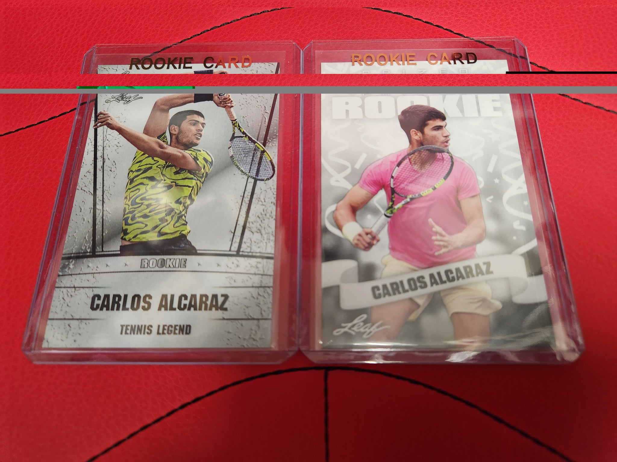 2023 Leaf Carloz Alcaraz RC Rookie Card  (1 Randomly Picked, May Be Another Card That's Not In Picture)