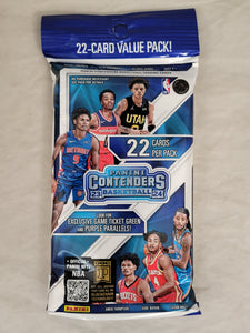 2023-24 Panini Contenders Basketball Cello Fat Pack - 22 Card Value Pack