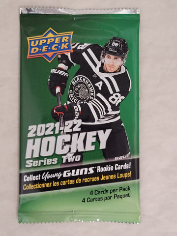 Upper Deck 2021-22 Hockey Series Two Gravity Mini Feed Pack