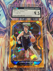 Luka Doncic  - GRADED NBA Basketball Card REPACK - 1x Sports Card Single (Graded 9.5, Various Grading Companies, Randomly Selected, Stock Photo - May Not Get Cards In Picture)