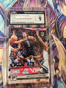 2018-19 Shai Gilgeous-Alexander RC (Rookie Card) (CGC Graded 9, May Not Get Card In Photo, Randomly Selected)