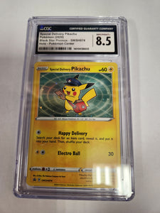 Special Delivery Pikachu - Pokemon (2020) - Black Star Promos - SWSH07 A & C Games Special Delivery Pikachu - Pokemon (2020) - Black Star Promos - SWSH07 A & C Games