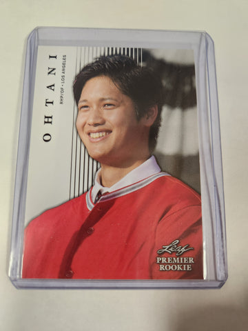 2018 Leaf Premier Exclusive Rookie Shohei Ohtani #PR-02 RC Card