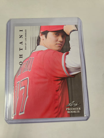 2018 Leaf Premier Exclusive Rookie Shohei Ohtani #PR-01 RC Card