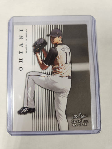 2018 Leaf Premier Exclusive Rookie Shohei Ohtani #PR-03 RC Card