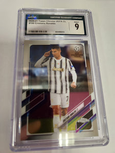Cristiano Ronaldo 1x CGC Graded Sports Card Single (In Juventus Jersey – A & C Games