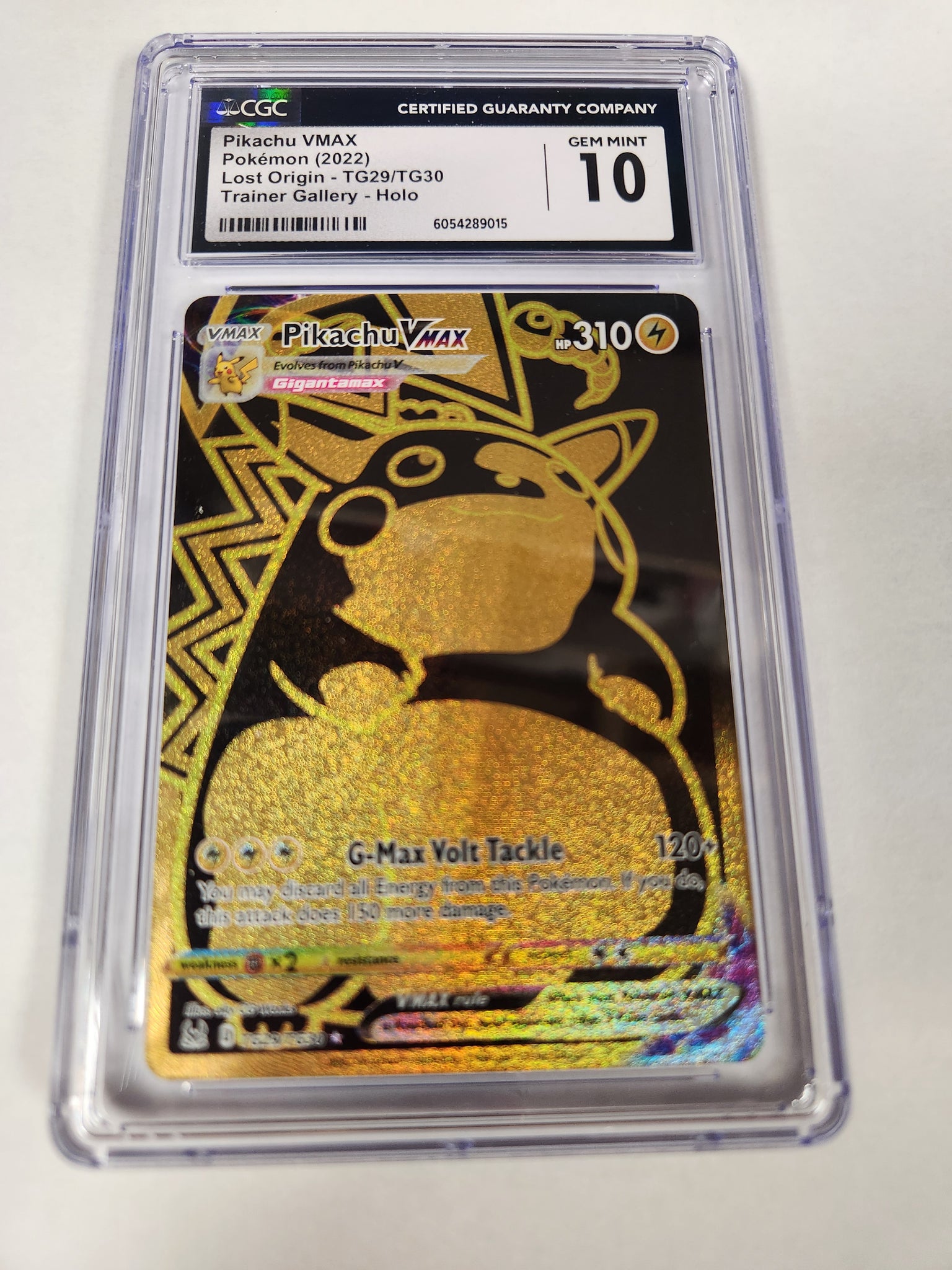 Pikachu VMAX - Pokemon (2022) Lost Origin - TC29/TG30 - Trainer Galler A & C Games Pikachu VMAX - Pokemon (2022) Lost Origin - TC29/TG30 - Trainer Galler A & C Games