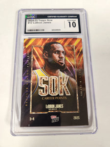 Graded Basketball Cards A & C Games Graded Basketball Cards A & C Games