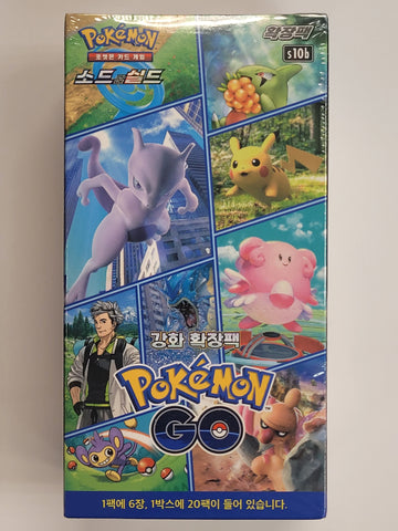 (Korean) Pokemon Sword & Shield: Pokemon GO s10b Booster Box