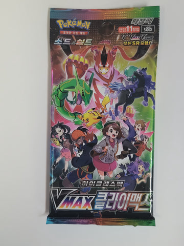 (Korean) Pokemon Sword & Shield: VMAX Climax S8B Booster Pack