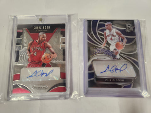 Chris Bosh Toronto Raptors Auto Autographed Authentic Signed Signature Card (Randomly Selected, May Not Be Pictured)