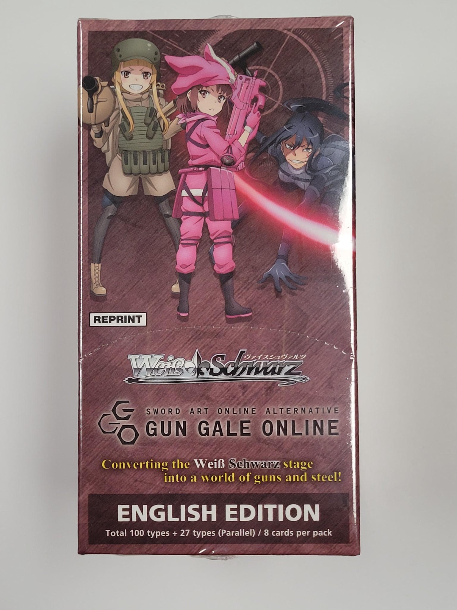 sword art online weiss schwarz booster box Weiss Schwarz: Sword Art Online Alternative Gun Gale Online