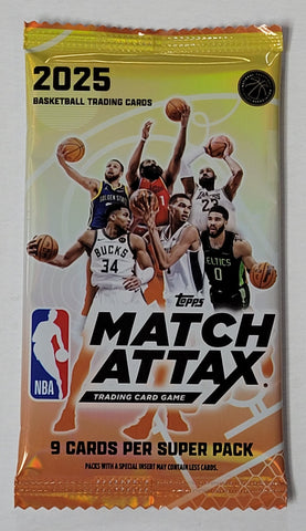 2025-26 Topps Match Attax NBA Basketball Super Pack Edition Pack