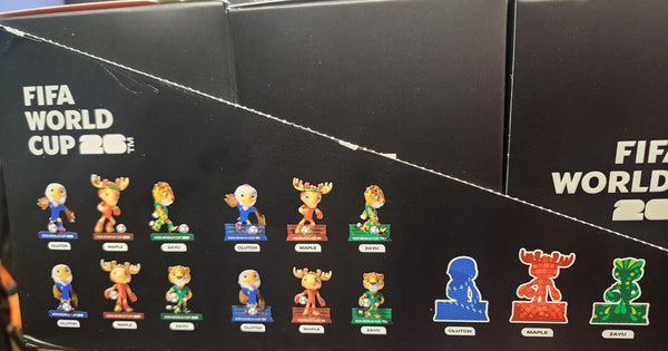 FIFA World Cup 2026™ Official Mascot Figurine with Standard Base and Ball 9cm Blind Box (1 Random Blind Box)