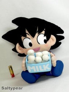 Dragon Ball Goku with Milk Bottles Plush