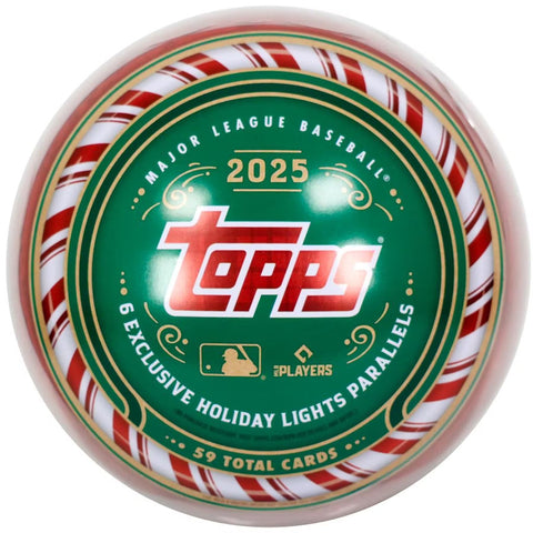 2025 Topps Baseball Holiday Tin