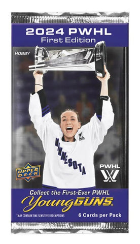 2024 Upper Deck PWHL Hockey 1st Edition Hobby Pack *Read Description*