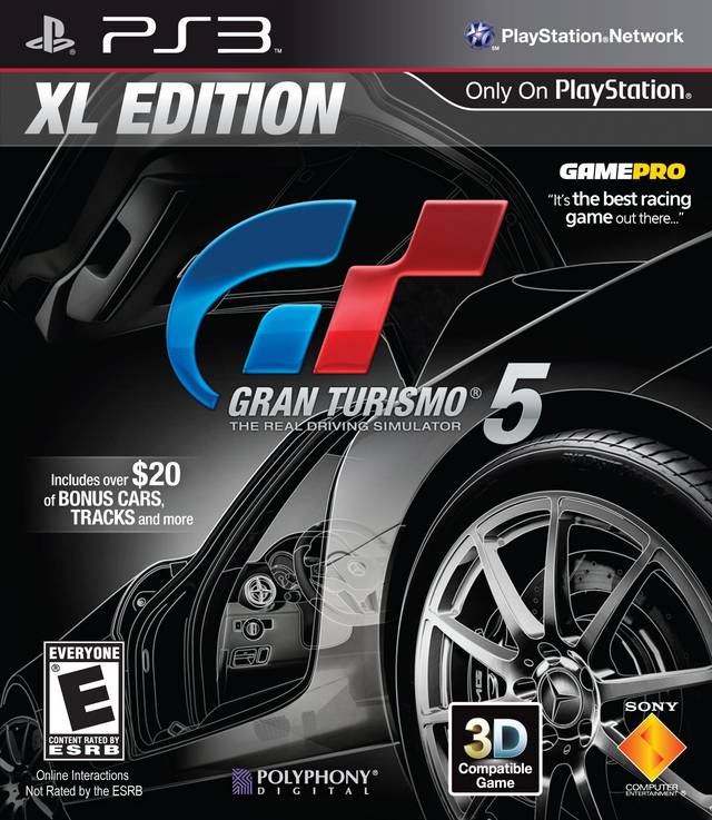 Gran Turismo 5 XL Edition - PS3 (Pre-owned)