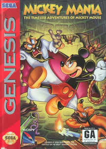 Mickey Mania: The Timeless Adventures of Mickey Mouse - Genesis (Pre-owned)