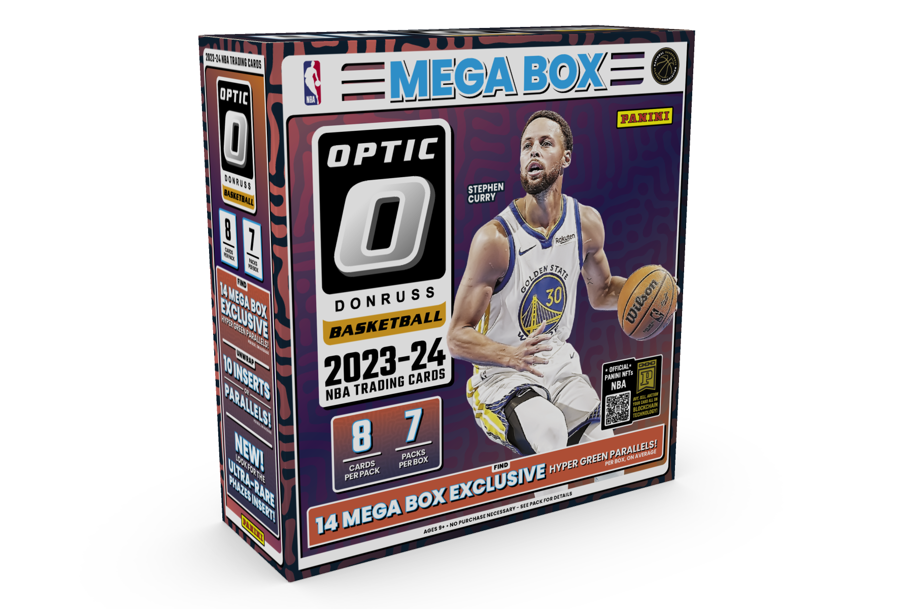 2023-24 Panini Donruss Optic Basketball Hobby Mega Box (Hyper Green Parallel)